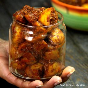 nimbu  (lime) pickle